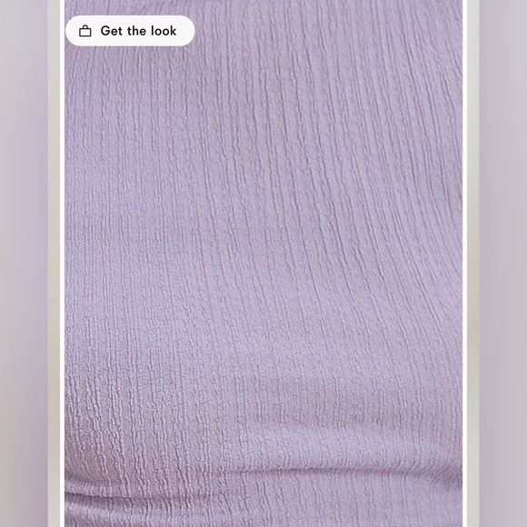 NWT Reformation Wiley Knit Top In Lavender, Size S - Picture 6 of 7